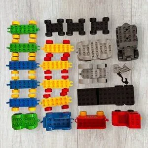 Lego | Toys | Lego Duplo 2 Train Car Bases Trailers Vehicle Wheels Lot ...